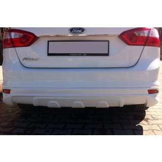 Накладка на задній бампер Sedan 2011-2015 (під фарбування) фото 2