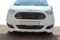 Ford Courier 2014-2023 рр. Передня накладка (2014-2017, під фарбування) фото 1