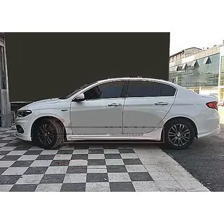 Бокові пороги (під фарбування) Fiat Tipo 2016- рр. фото 1