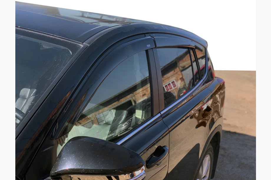 Toyota Rav 4 2013-2018 рр. Вітровики (4 шт, Niken) Image