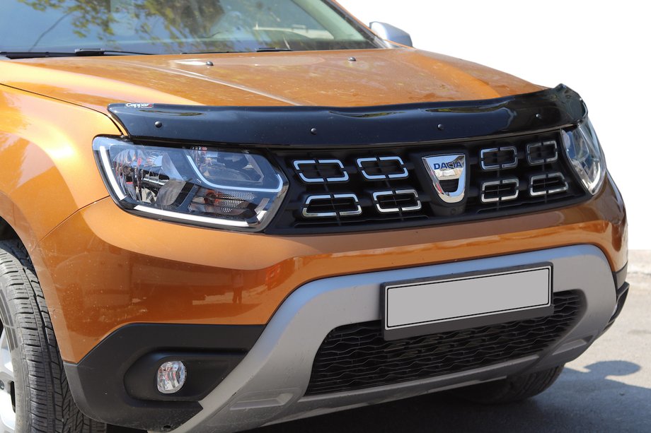 Dacia Duster 2018-2024 рр. Дефлектор капоту (EuroCap) Image