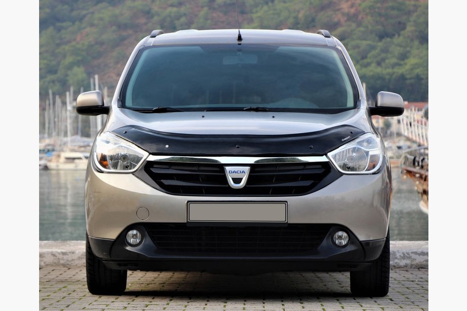 Renault Lodgy 2013-2022 рр. Дефлектор капоту (EuroCap) Image