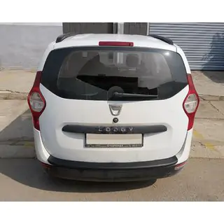 Накладка на задній бампер EuroCap (ABS) Dacia Lodgy 2012-2022 рр. фото 1