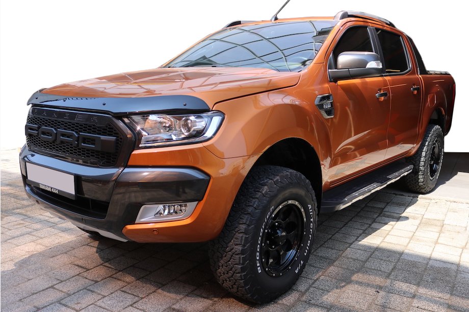 Ford Ranger 2011-2022 рр. Дефлектор капота EuroCap (2015+) Image