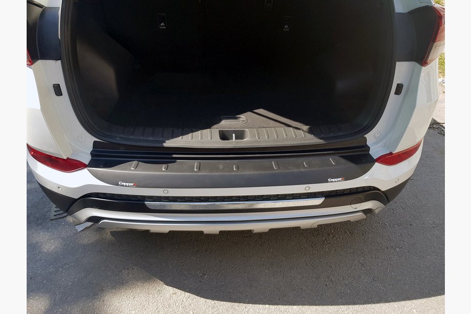 Накладка на задній бампер EuroCap 2016-2018 (ABS) Image