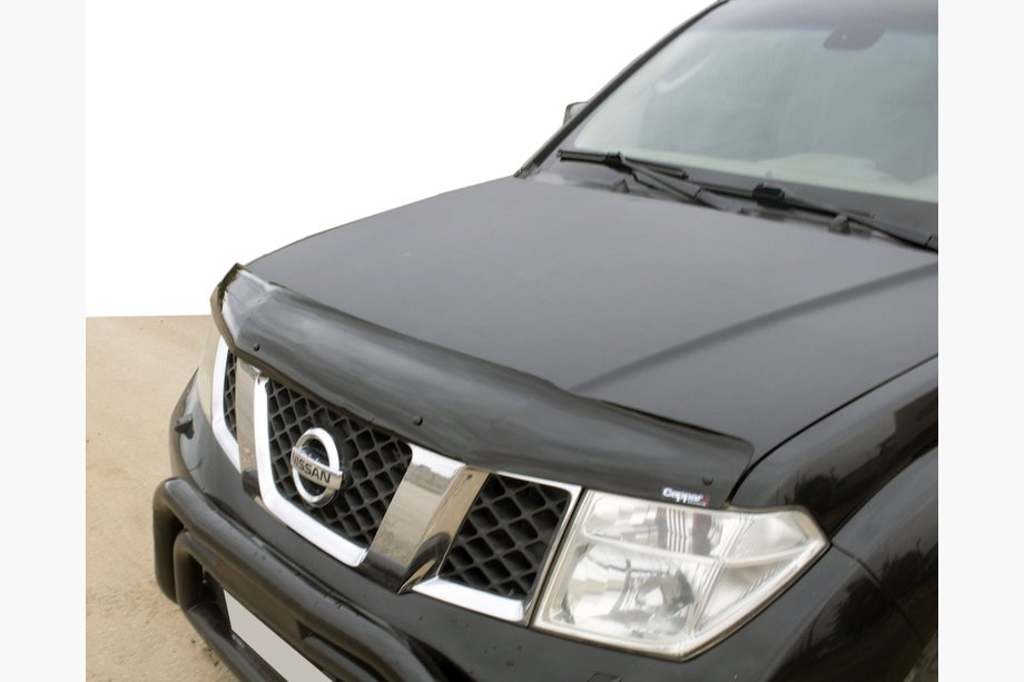 Nissan Navara 2006-2015 рр. Дефлектор капоту (EuroCap) Image
