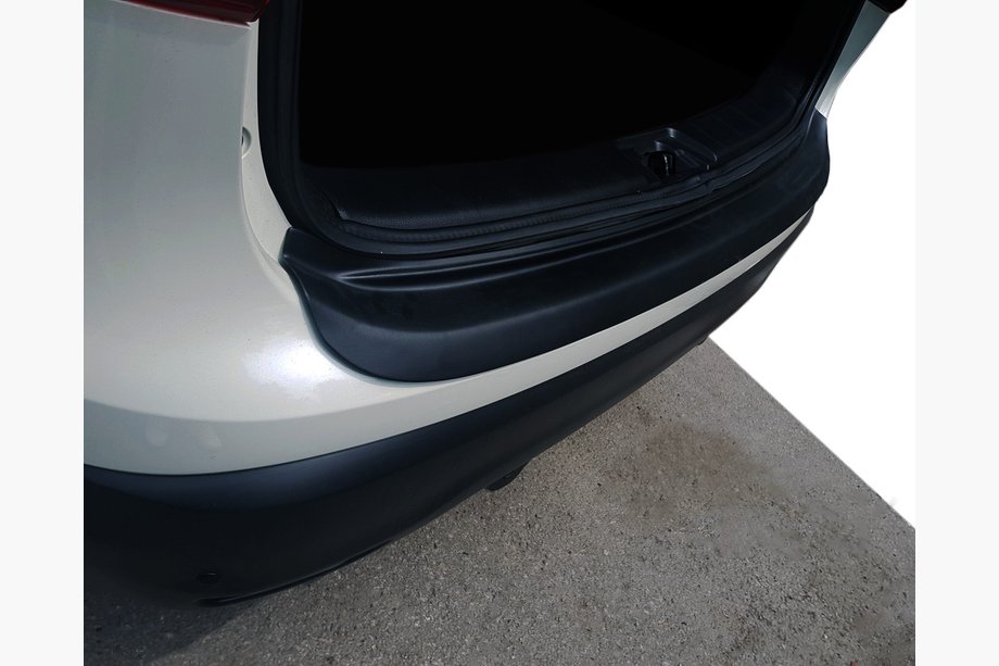 Nissan Qashqai 2014-2021 рр. Накладка на задній бампер EuroCap (2014-2017, ABS) Фото 1