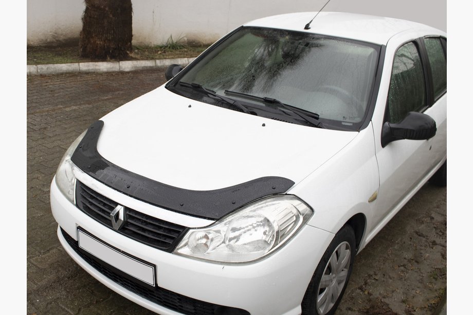 Renault Symbol 2008-2013 рр. Дефлектор капоту (EuroCap) Image