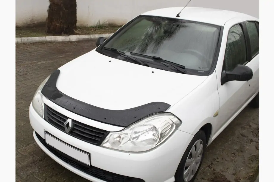 Renault Symbol 2008-2013 рр. Дефлектор капоту (EuroCap)