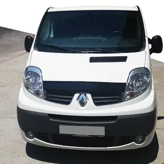 Дефлектор капота коротка (EuroCap) Nissan Primastar 2002-2014 рр. фото 1