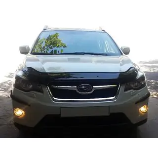 Дефлектор капоту (EuroCap) Subaru XV 2011-2017 рр. фото 1