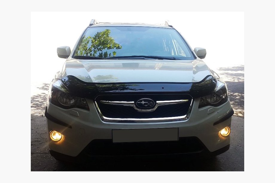 Subaru XV 2011-2017 рр. Дефлектор капоту (EuroCap) Image