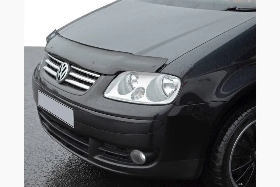 Volkswagen Caddy 2004-2010 рр. Дефлектор капоту (EuroCap) Image