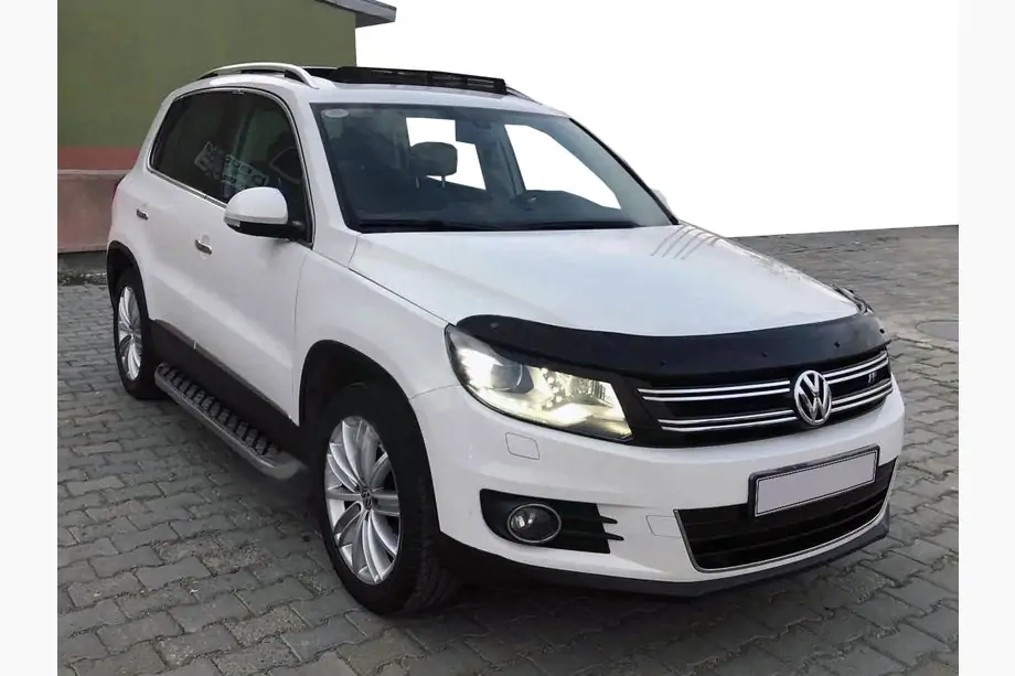 Volkswagen Tiguan 2007-2016 рр. Дефлектор капоту (EuroCap)