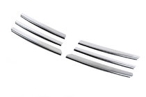 Opel Zafira B 2005-2011 рр. Накладки на решітку (6 шт, нерж) фото 2