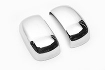 Fiat Doblo I 2005-2010 рр. Накладка на дзеркала (2 шт., пласт) фото 3