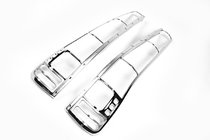 Honda CRV 2001-2006 рр. Накладки на стопи (2 шт., пласт) фото 2