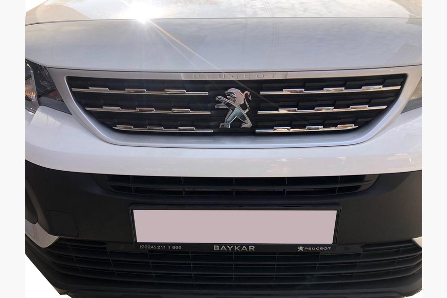 Peugeot Partner/Rifter 2019- рр. Накладки на решітку (нерж.) Image