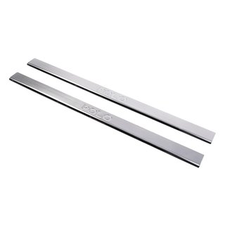 Накладки на пороги Carmos (2 дверна, нерж.) фото 1