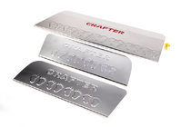 Volkswagen Crafter 2006-2016 рр. Накладки на внутрішні пороги (LED) фото 1