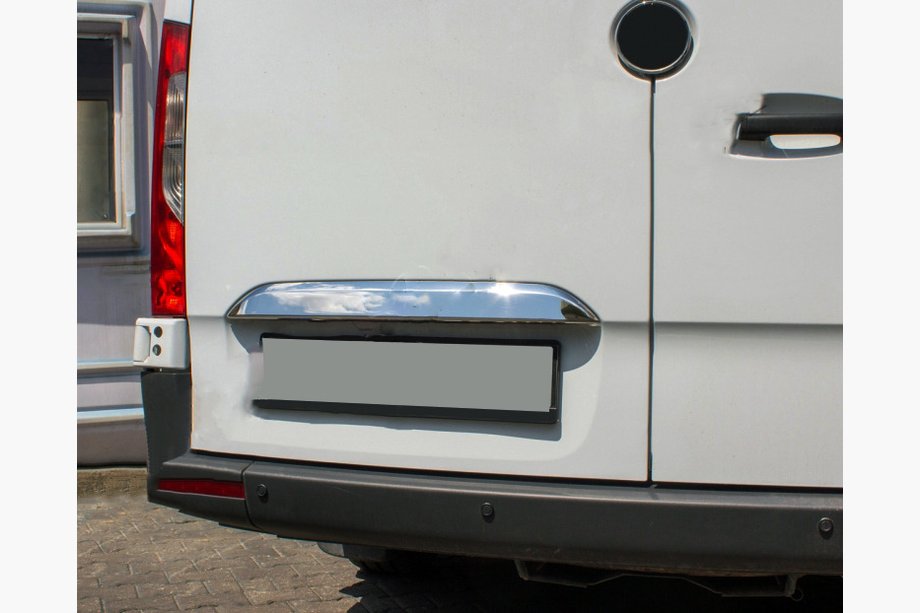 Хром планка над номером (нерж) Image