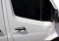 Mercedes Sprinter W907/W910 2018- рр. Окантовка вікон (4 шт) фото 1