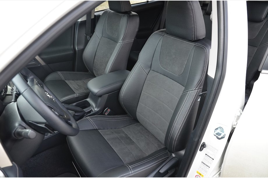 Toyota Rav 4 2013-2018 рр. Авточохли SoyuzAuto Leather-style Фото 1