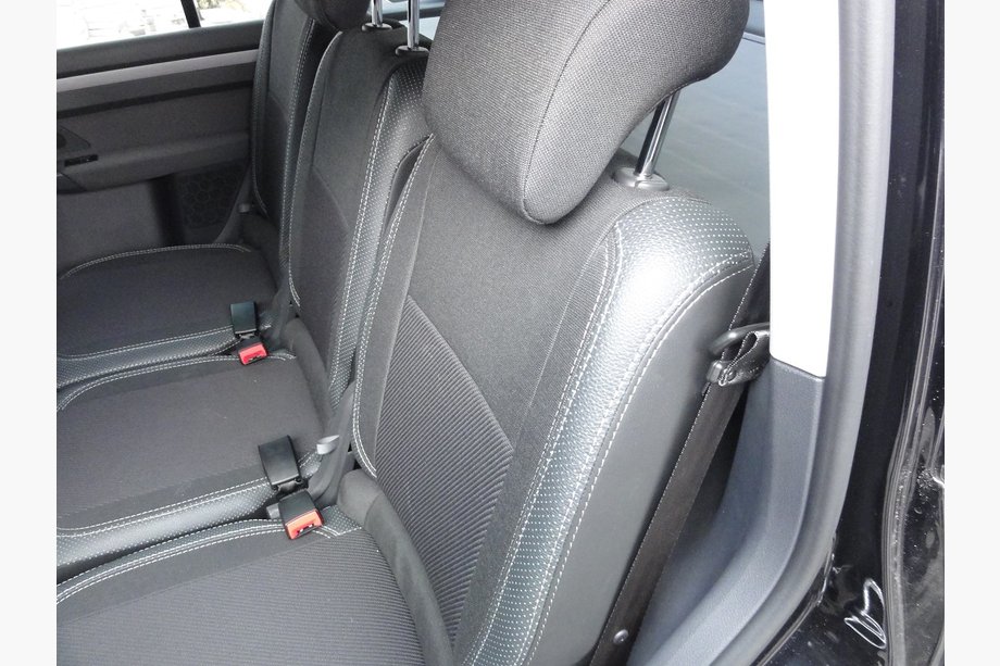 Volkswagen Touran 2010-2015 рр. Авточохли (кожзам↗тканина, Premium) Фото 5