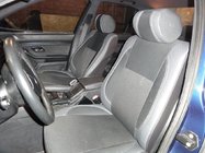 BMW 5 серія E39 1996-2003 рр. Авточохли (кожзам↗тканина, Premium) фото 2