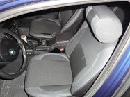 BMW 5 серія E39 1996-2003 рр. Авточохли (кожзам↗тканина, Premium) фото 4