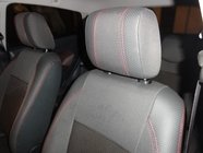 Ford Fiesta 2008-2017 рр. Новинка! Авточохли з екошкіри (2008-2012) Brothers Premium фото 4
