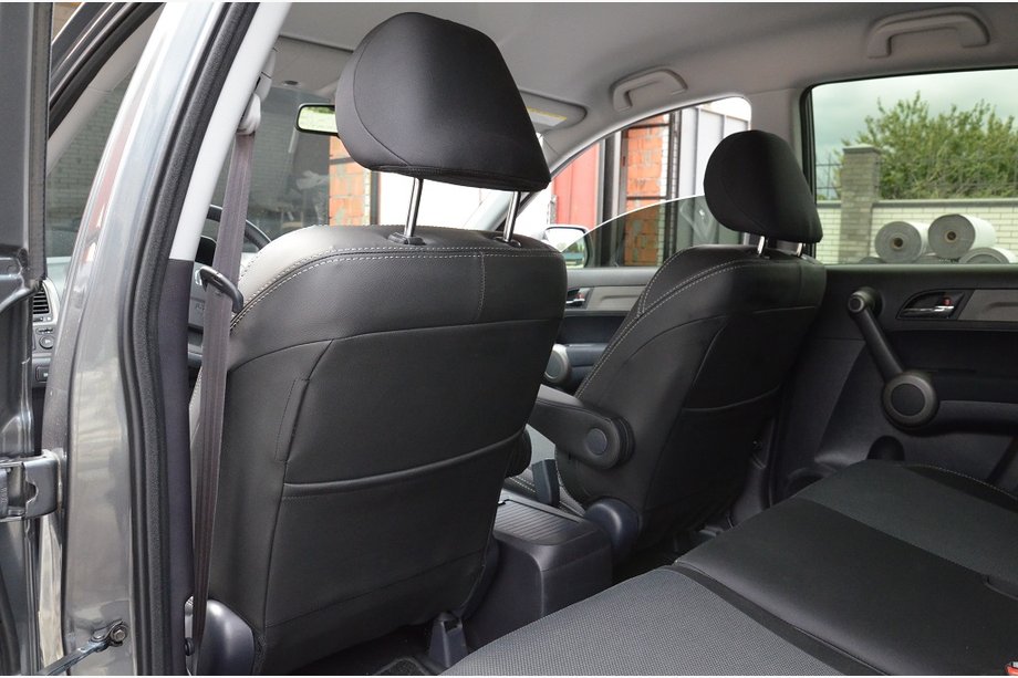 Honda CRV 2012-2016 рр. Оригінальні чохли SoyuzAuto Premium Фото 4