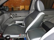 Kia Sorento I BL 2002-2009 рр. Новинка! Модельні чохли з екошкіри Brothers Premium фото 2