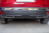 Peugeot 3008 2016-2023 рр. Обведення заднього бампера (2 шт., нерж) фото 1