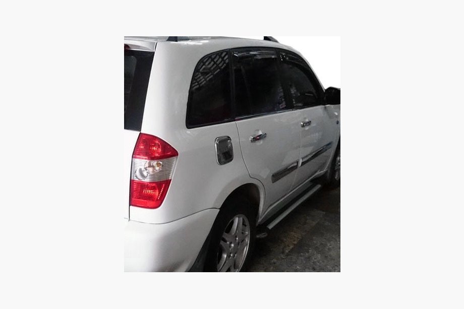Chery Tiggo 1 2005-2016 рр. Накладка на бак (Omsa, нерж.) Фото 1