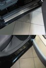 Chery Kimo 2007-2015 рр. Накладки на пороги Натаніка Преміум (4 шт, нерж) фото 1
