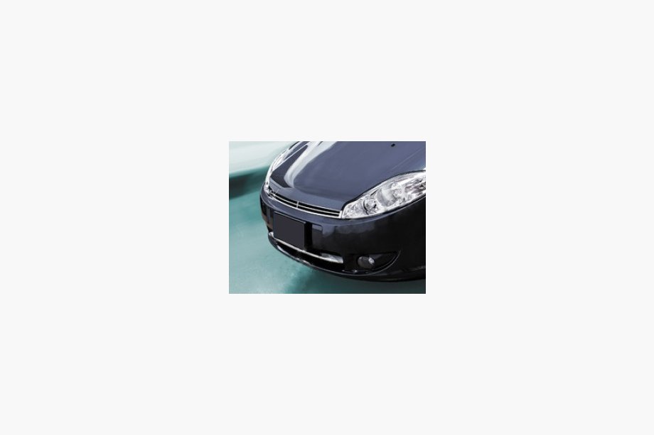 Chery Kimo 2007-2015 рр. Смужка на верхню решітку (1 шт., Нерж.) Фото 1