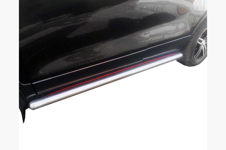 Opel Mokka 2012-2021 рр. Бічні труби BB001 (2 шт., нерж) Image