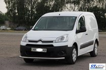 Citroen Berlingo 2008-2018 рр. Передній захист ST008 (нерж.) фото 3