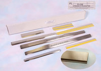 Накладки на пороги Натаніка Стандарт (8 шт, нерж) фото 1