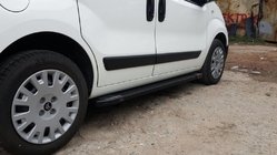 Citroen Nemo 2007-2017 рр. Бокові пороги Rainbow Black (2 шт, алюмін. профілю.) фото 6