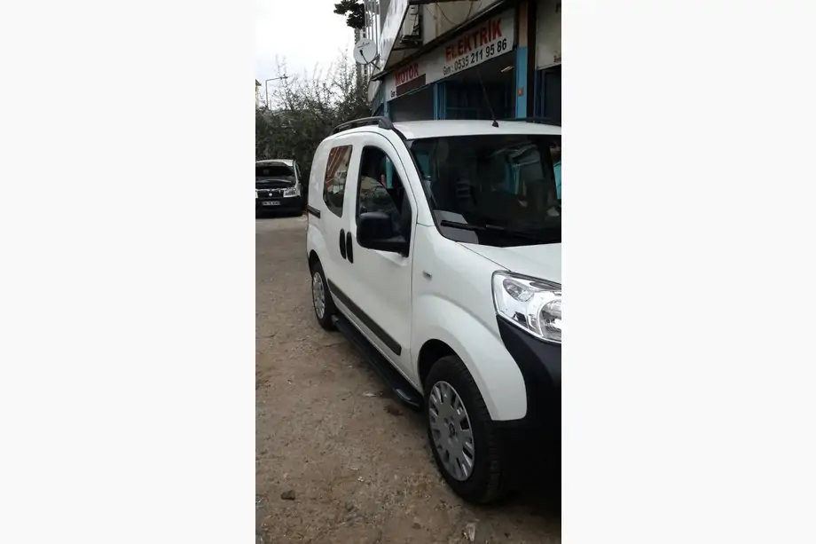 Peugeot Bipper 2008-2017 рр. Бокові пороги Мосту Блек (2 шт, алюмін. профілю.) Фото 8