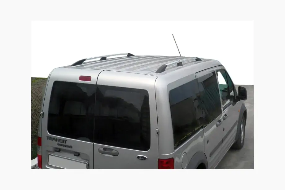 Ford Connect 2002-2006 рр. Рейлінги Хром Стандартна база, Пластикові ніжки