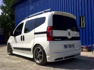 Citroen Nemo 2007-2017 рр. Накладка на задній бампер Emotion (під фарбування) фото 3