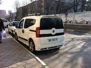 Citroen Nemo 2007-2017 рр. Накладка на задній бампер Emotion (під фарбування) фото 4