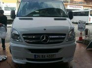 Mercedes Sprinter W906 2006-2018 рр. Накладка на передній бампер LED (2006-2013) фото 3