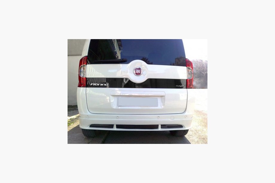 Peugeot Bipper 2008-2017 рр. Накладка на задній бампер Emotion (під фарбування) Image