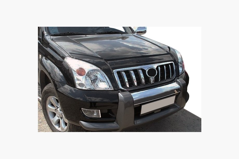 Toyota Land Cruiser Prado 120 2002-2009 рр. Дефлектор капота Fly Image
