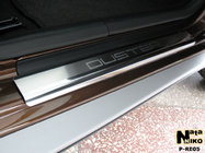 Renault Duster 2018-2024 рр. Накладки на пороги Натанико (4 шт., нерж.) фото 2