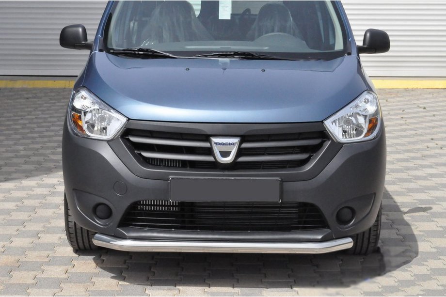 Renault Dokker 2013-2022 рр. Передній захист ST008 (нерж.) Image
